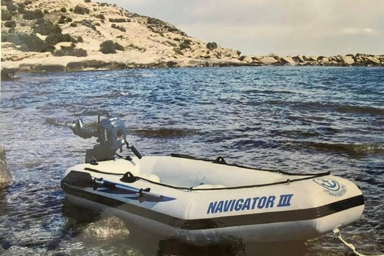 Nooit gebruikte Viamare Navigator III opblaasbare boot, Ophalen, Zo goed als nieuw, Aluminium