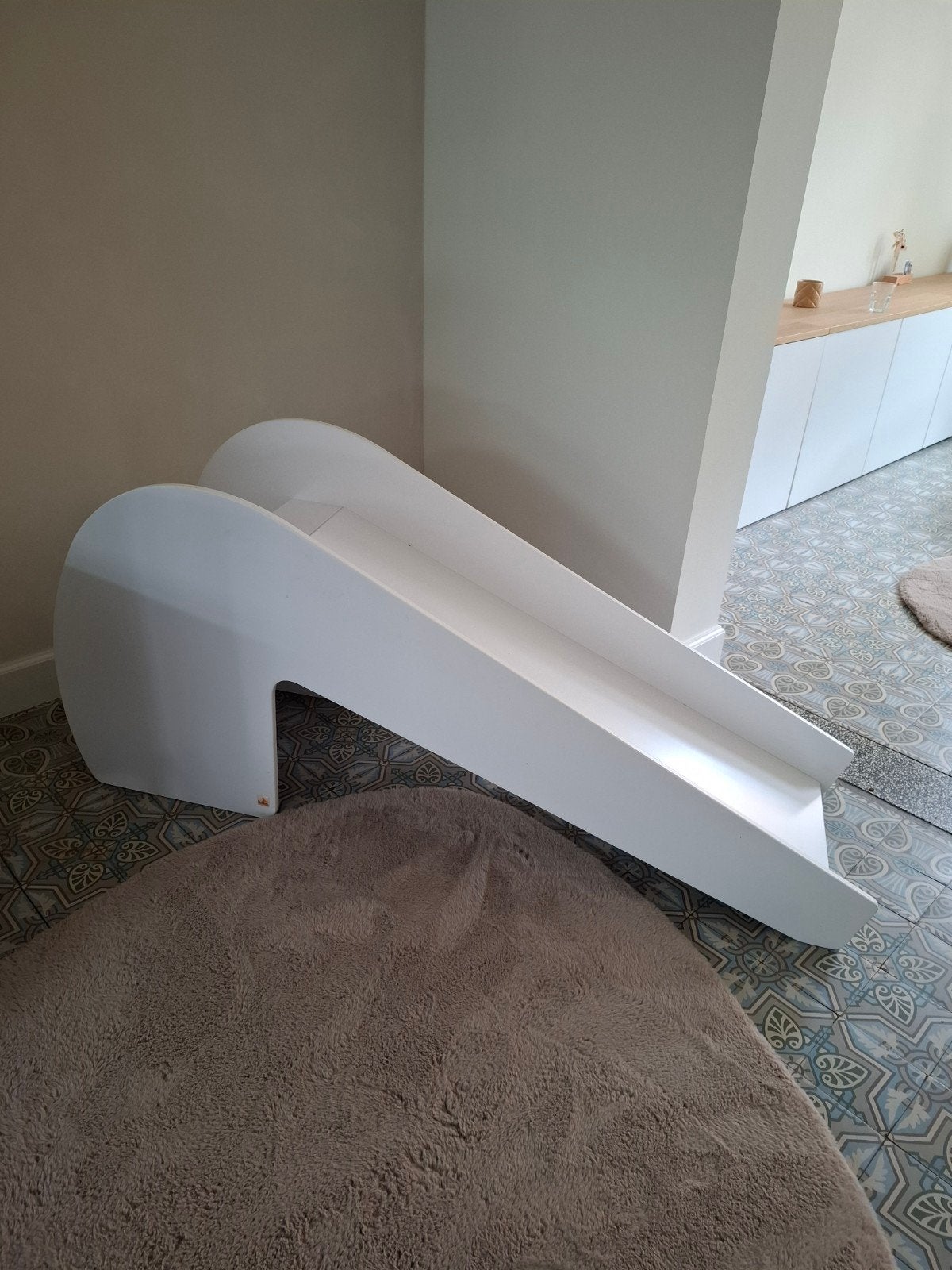 glijbaan hout binnen, Kinderen en Baby's, Ophalen