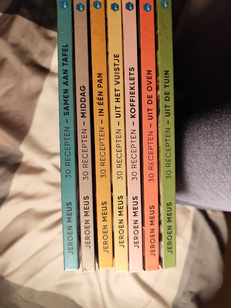 Jeroen Meeus kookboekjes, Boeken, Ophalen, Gelezen