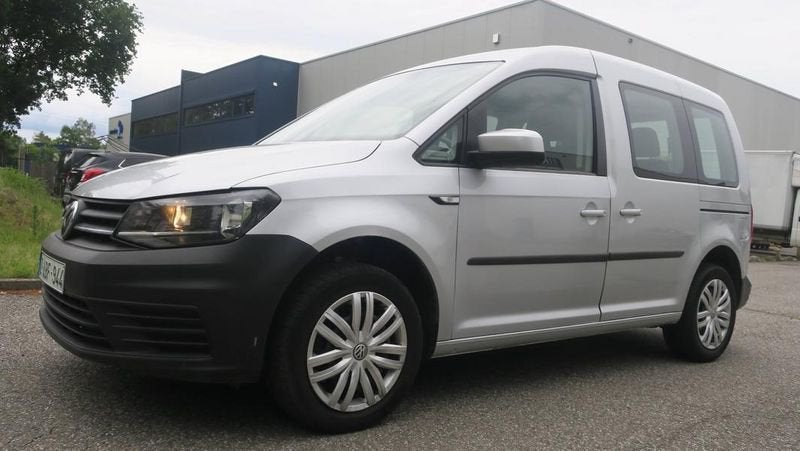 Volkswagen Caddy 96kW 125000km 2020, Auto's, Automaat, Stof, Gebruikt, 5 zetels