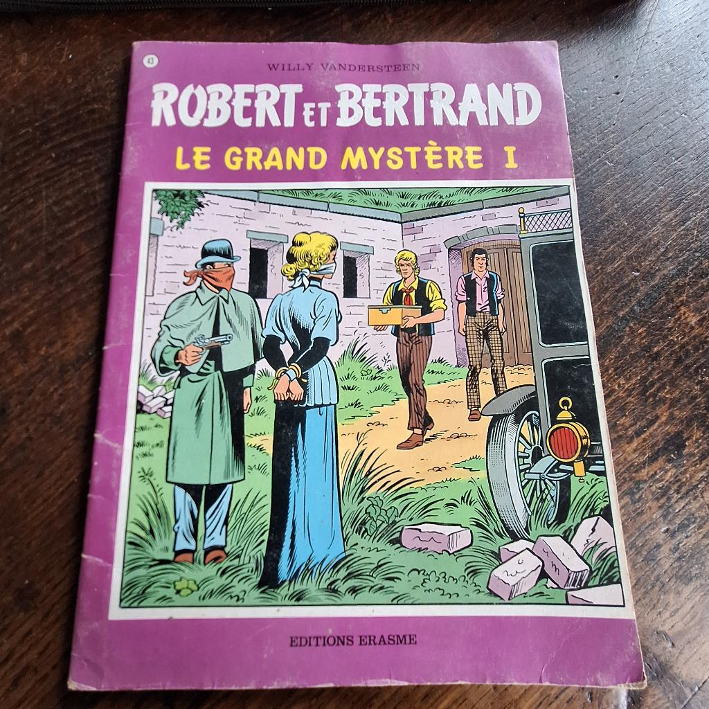 robert et bertrand le grand mystère I  w.vandersteen, Willy Vandersteen, Une BD, Utilisé, Envoi