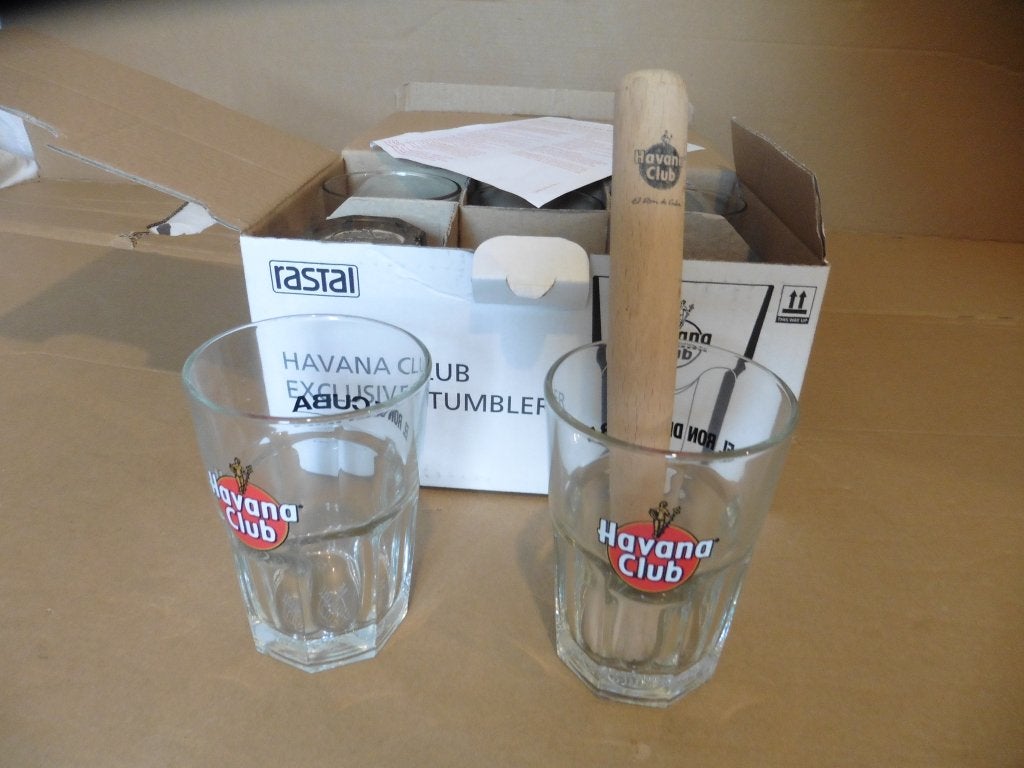 Havana glazen (NIEUW), Ophalen of Verzenden, Nieuw, Overige typen
