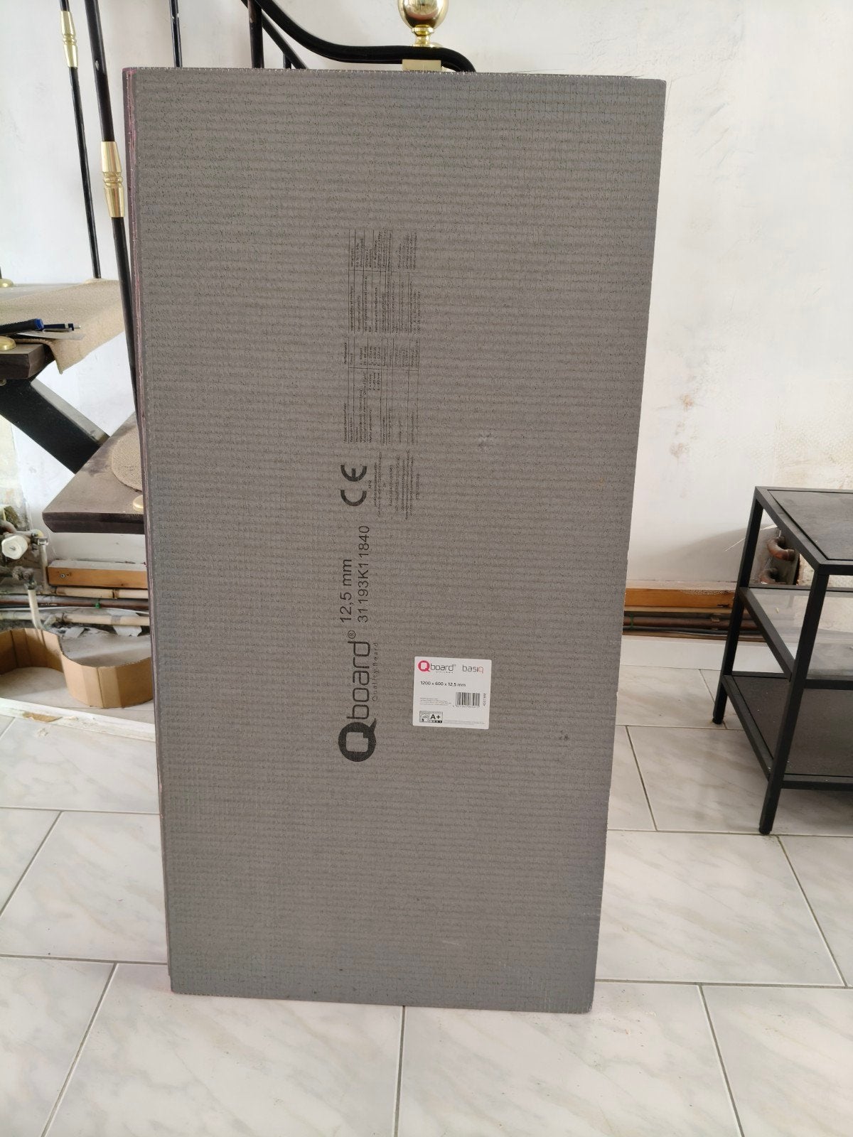 QBoard 1200 x 600 x 12,5 mm (4 stuks), Enlèvement