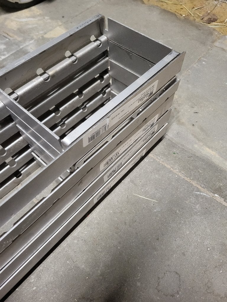 5x ACO Euroline BFL (445962) — NOUVEAU, Bricolage & Construction, Tuyaux & Évacuations, Neuf, Autres types, Inox, Moins de 2 mètres