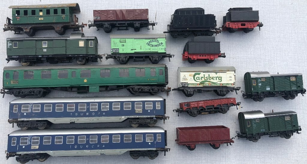 FLEISCHMANN  ETC LOT POUR PIÈCES OU A RESTAURER HO, Envoi, Utilisé, Fleischmann