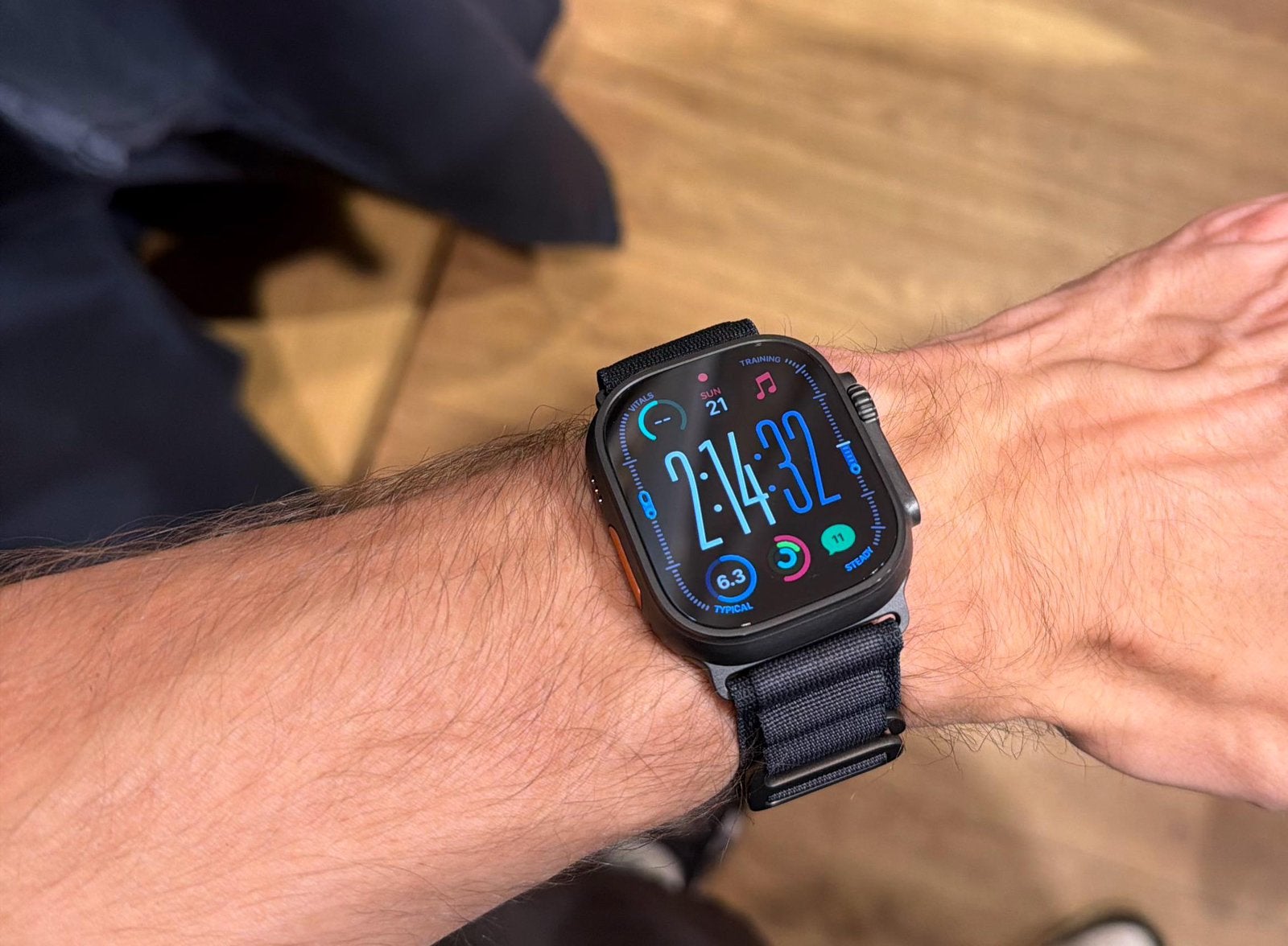 Apple Watch Ultra 3 Black GPS + Cellular Alpine Loop. Vd/éch, Ophalen, Zwart, IOS, Nieuw