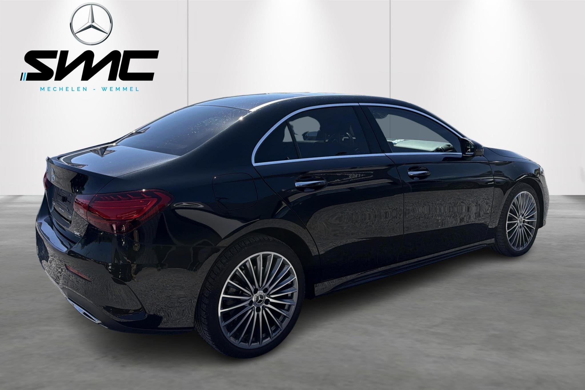 Mercedes-Benz A-Klasse 250e AMG, Auto's, Stof, Gebruikt, Zwart, Bedrijf