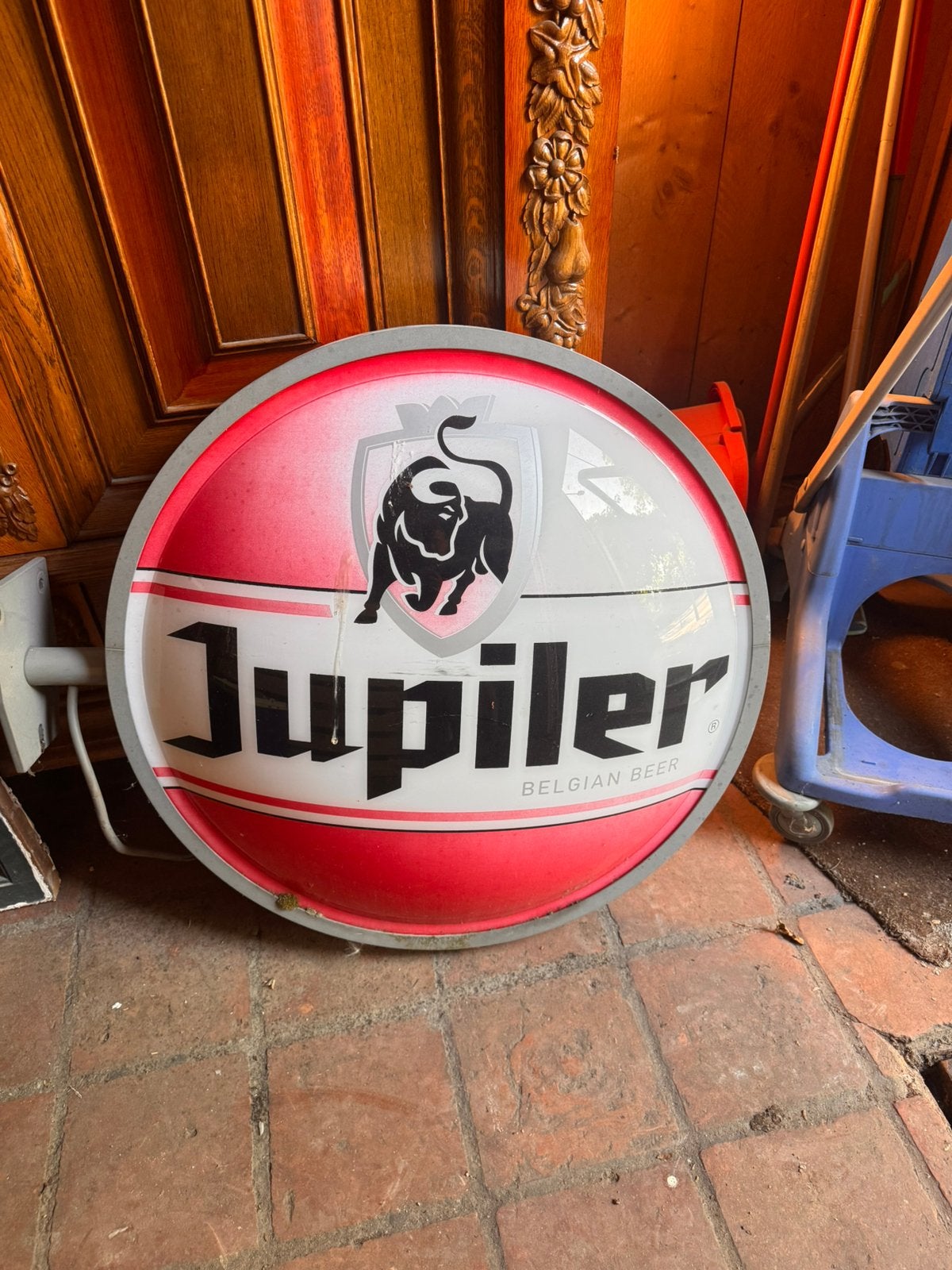 Jupiler reclame bord 70cm, Verzamelen, Ophalen, Zo goed als nieuw