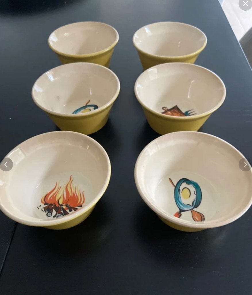 vintage villeroy & Boch Ramekins 6 st, Ophalen