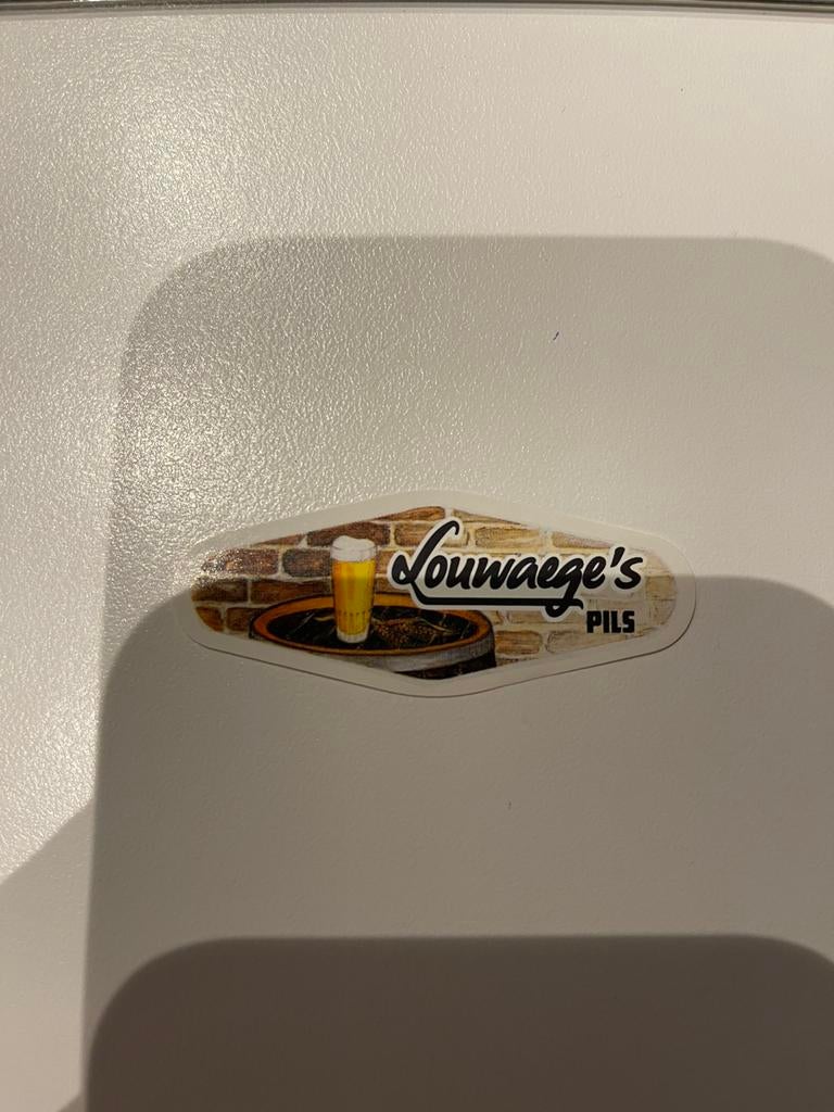 Louwaege’s pils etiket fles bier #2, Verzamelen, Ophalen of Verzenden, Zo goed als nieuw