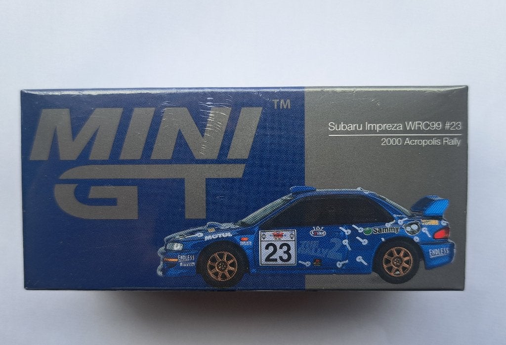 Subaru Impreza WRC99 Acropolis Rally Mini GT, Neuf, Enlèvement ou Envoi, Voiture, Mini GT