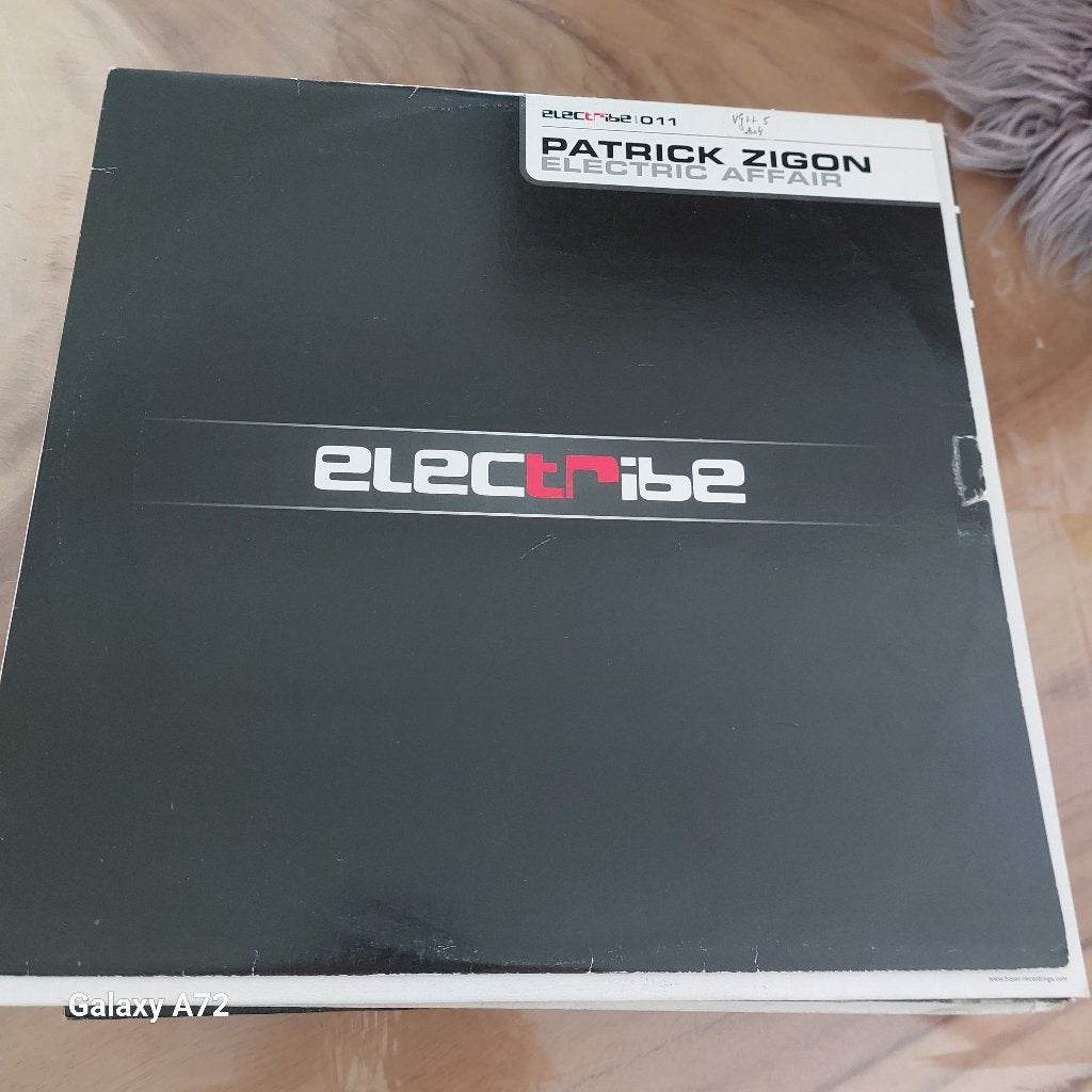 patrick zigon electric affair 12 inch maxi, Gebruikt, Ophalen of Verzenden, Techno, 12 inch