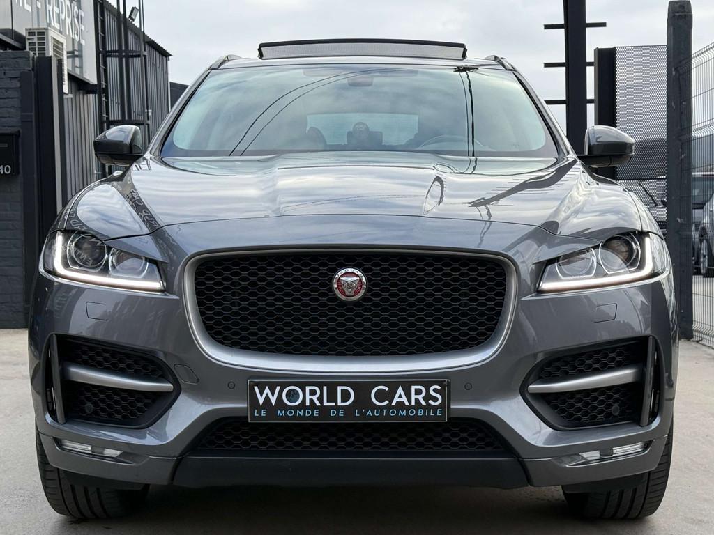 Jaguar F-Pace 2.0D R-SPORT PANO - COCKPIT - KEYLESS - LINE A, Autos, Cuir, Achat, Euro 6, Entreprise