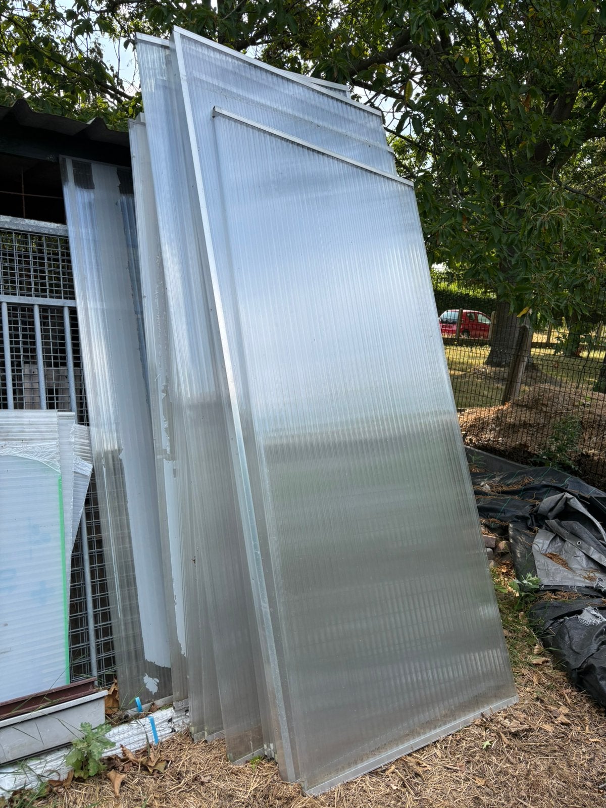 Serrepanelen 13 stuks, Tuin en Terras, Kassen, Ophalen, Zo goed als nieuw