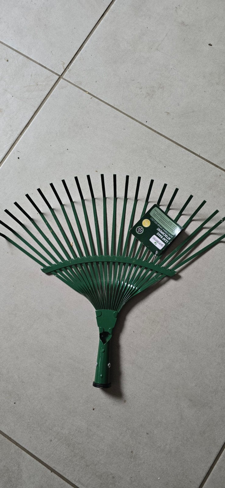 Metalen hark van staal, Ophalen, Nieuw, Hark, Gardenic