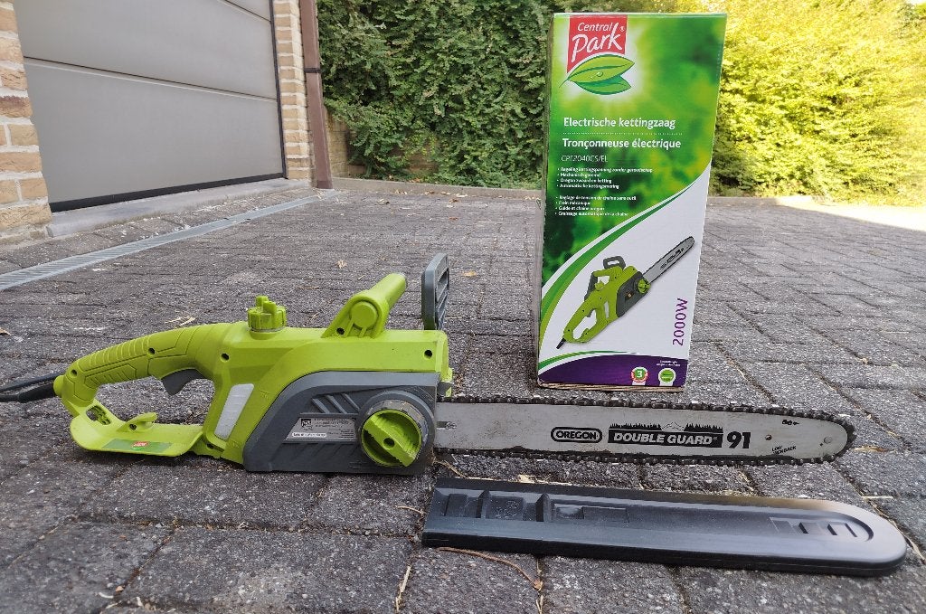 Central Park 2000W 40 cm elektrische kettingzaag, Tuin en Terras, Heggenscharen, Ophalen, Gebruikt, Elektrisch, Central park