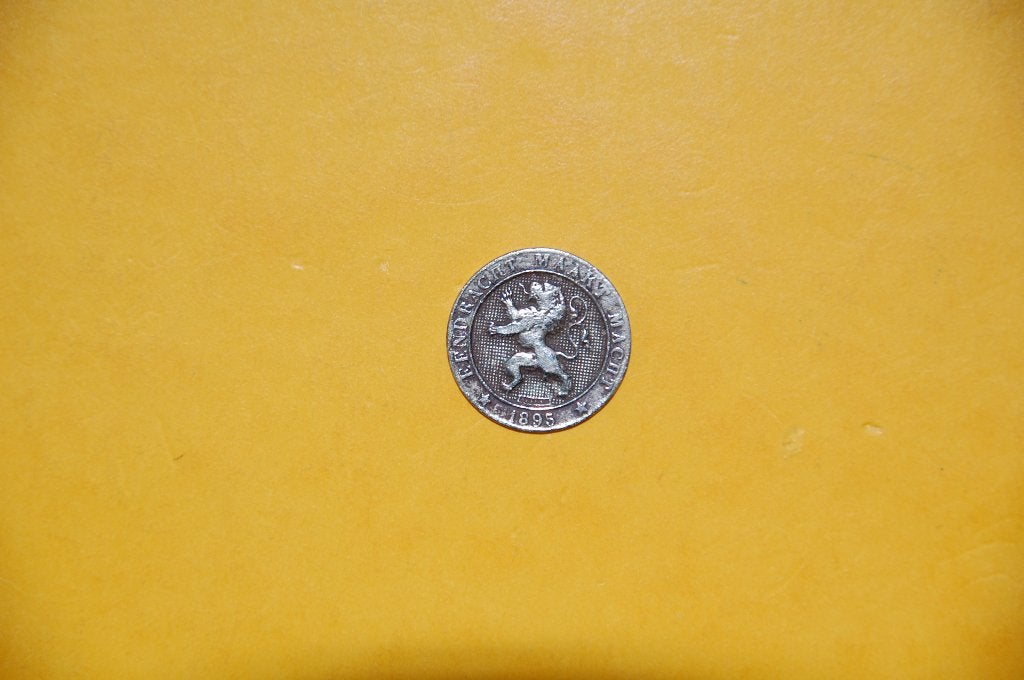 5 centiem 1895 VL in minder goede staat, Verzenden, Losse munt
