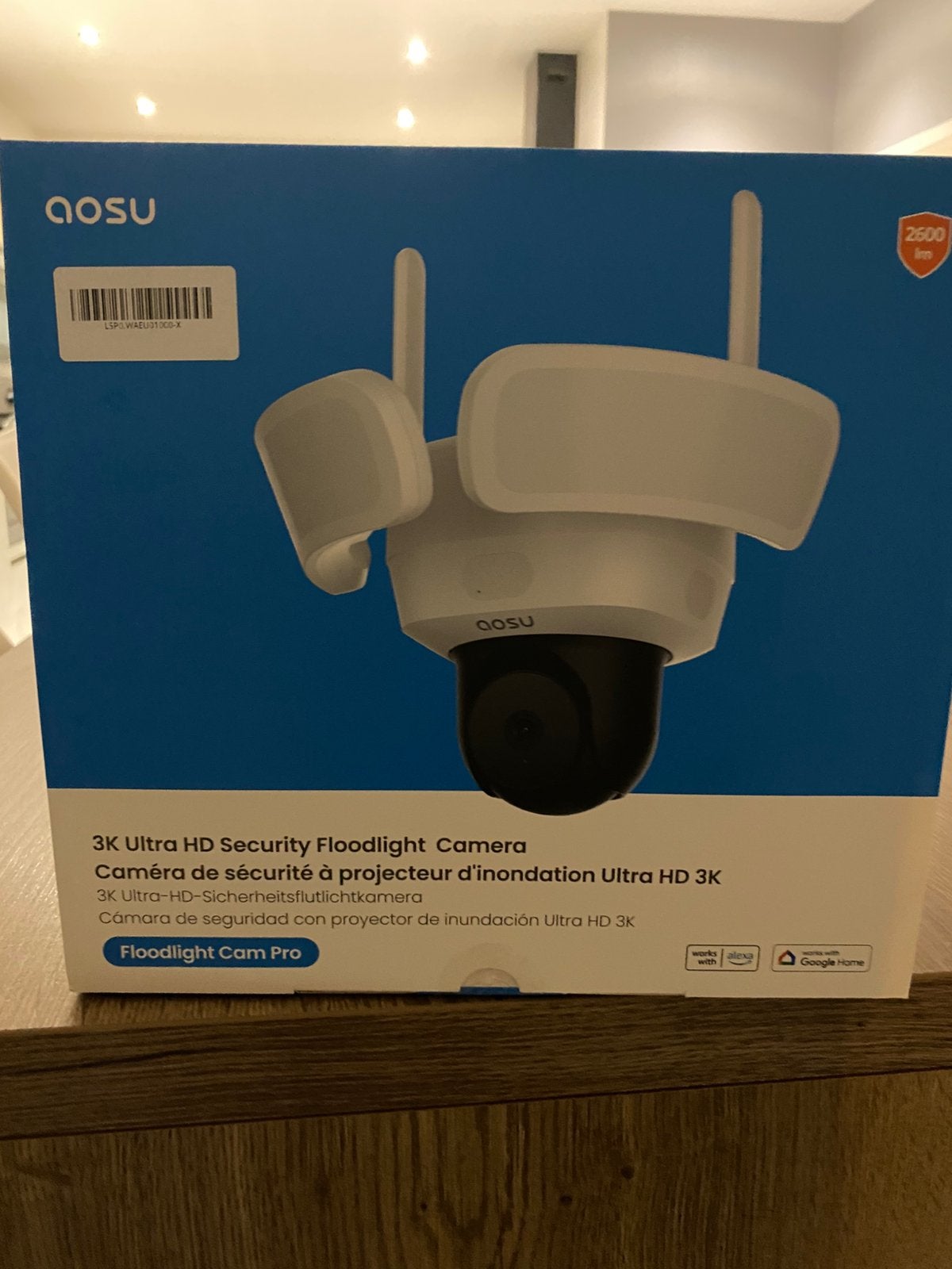 Caméra exterieure AOSU L5P, Enlèvement, Comme neuf