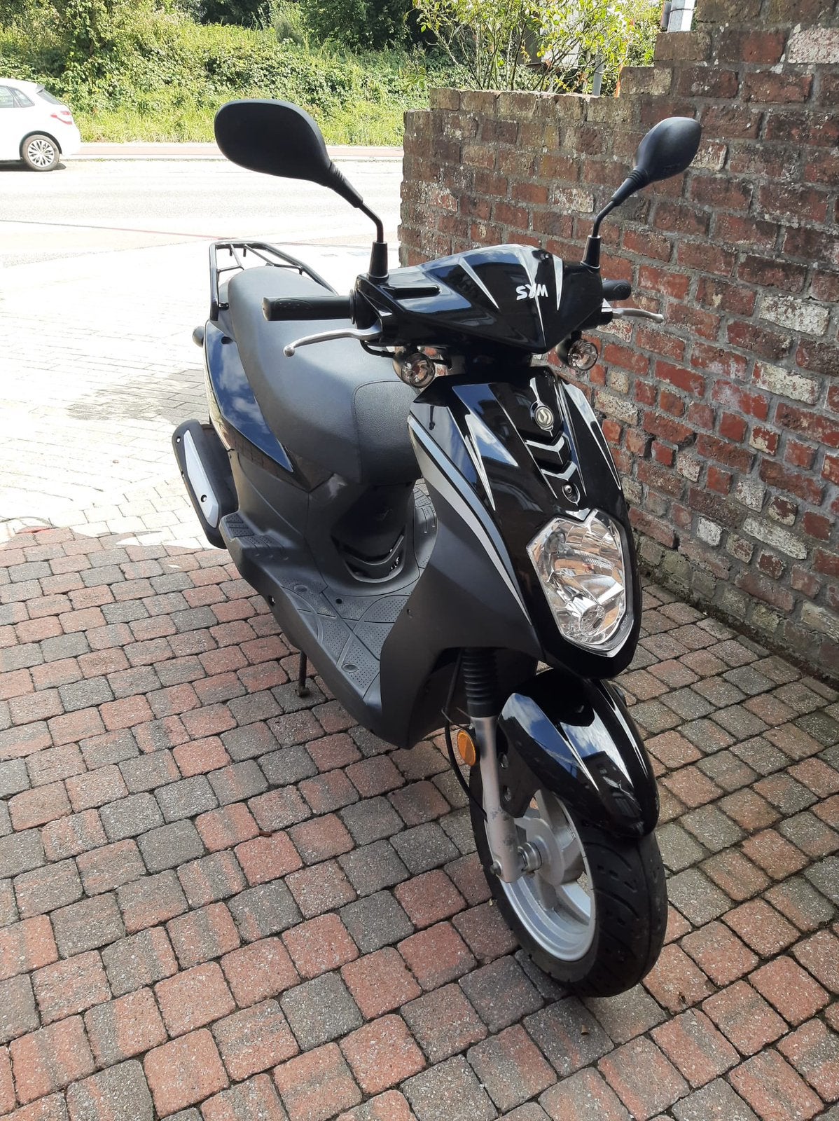 SYM Symply 50 – Zwart – 9.594 km – €650, Fietsen en Brommers, Scooters | SYM, Ophalen, Gebruikt, Overige modellen, Klasse B (45 km/u)