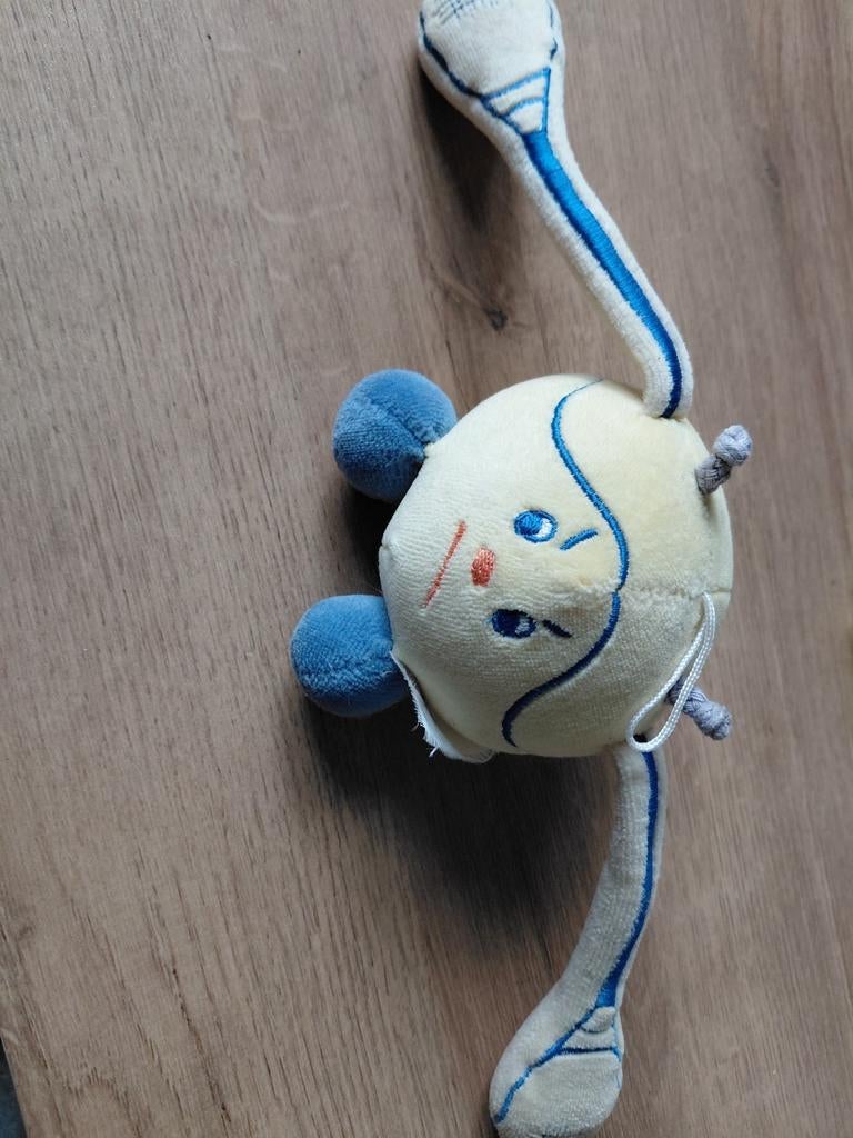Kleine, gele knuffel, Ophalen, Gebruikt, Overige merken, Klein (minder dan 20 cm)