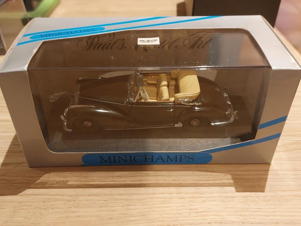 Minichamps Mercedes 300 S cabriolet 1951 - 1955 1/43, Ophalen of Verzenden, Nieuw, Auto, MiniChamps