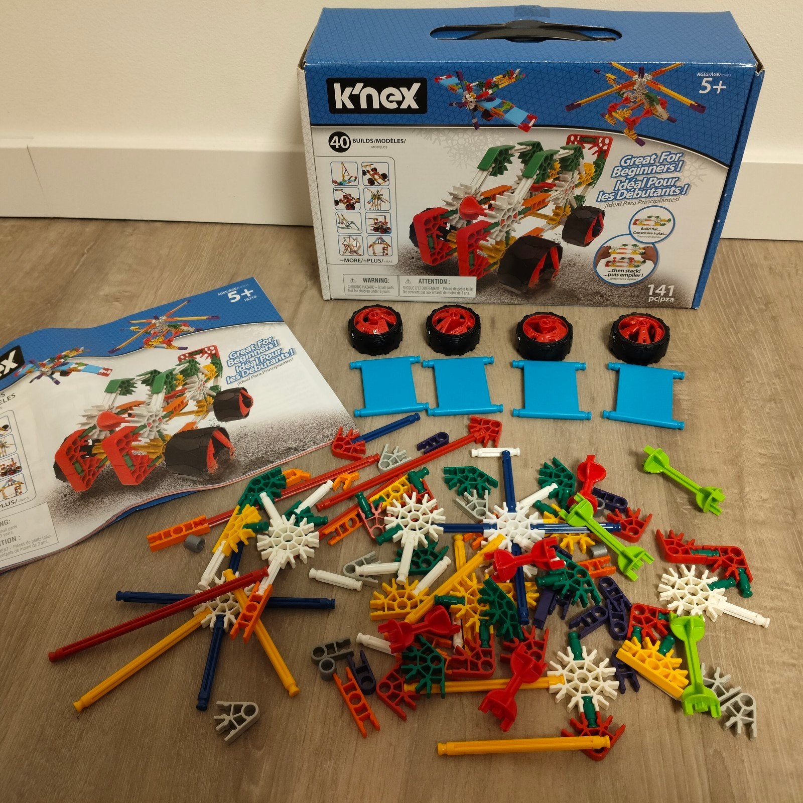 K'NEX Beginner 40 Model Building Set, Ophalen, K'nex