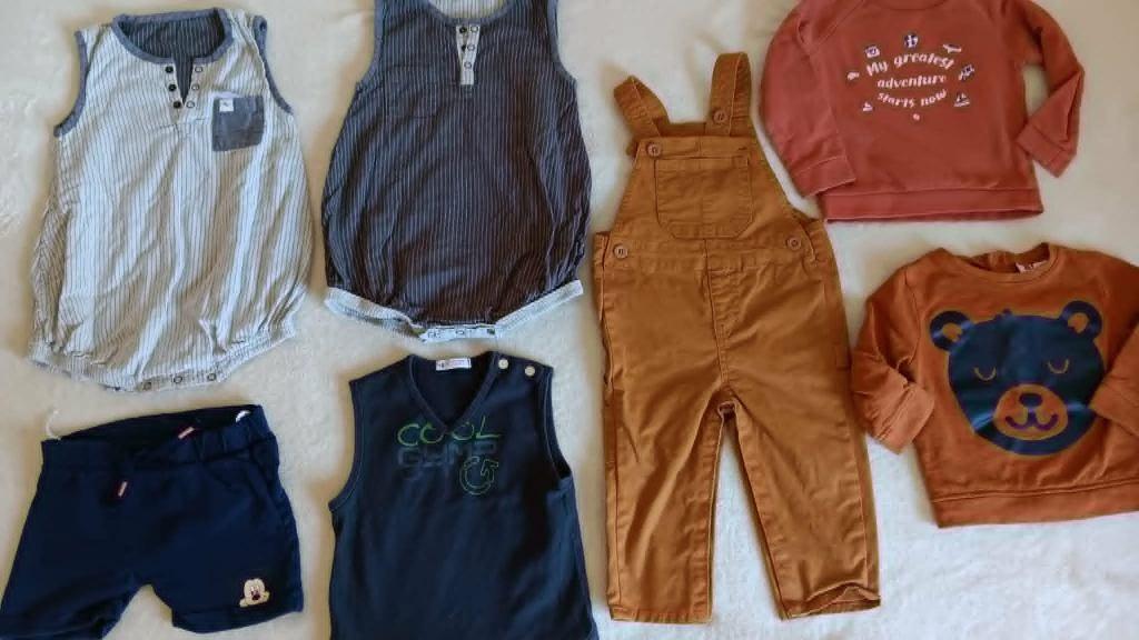 Kledij pakket jongen Maat 80  (7 stuks), Ophalen, Gebruikt