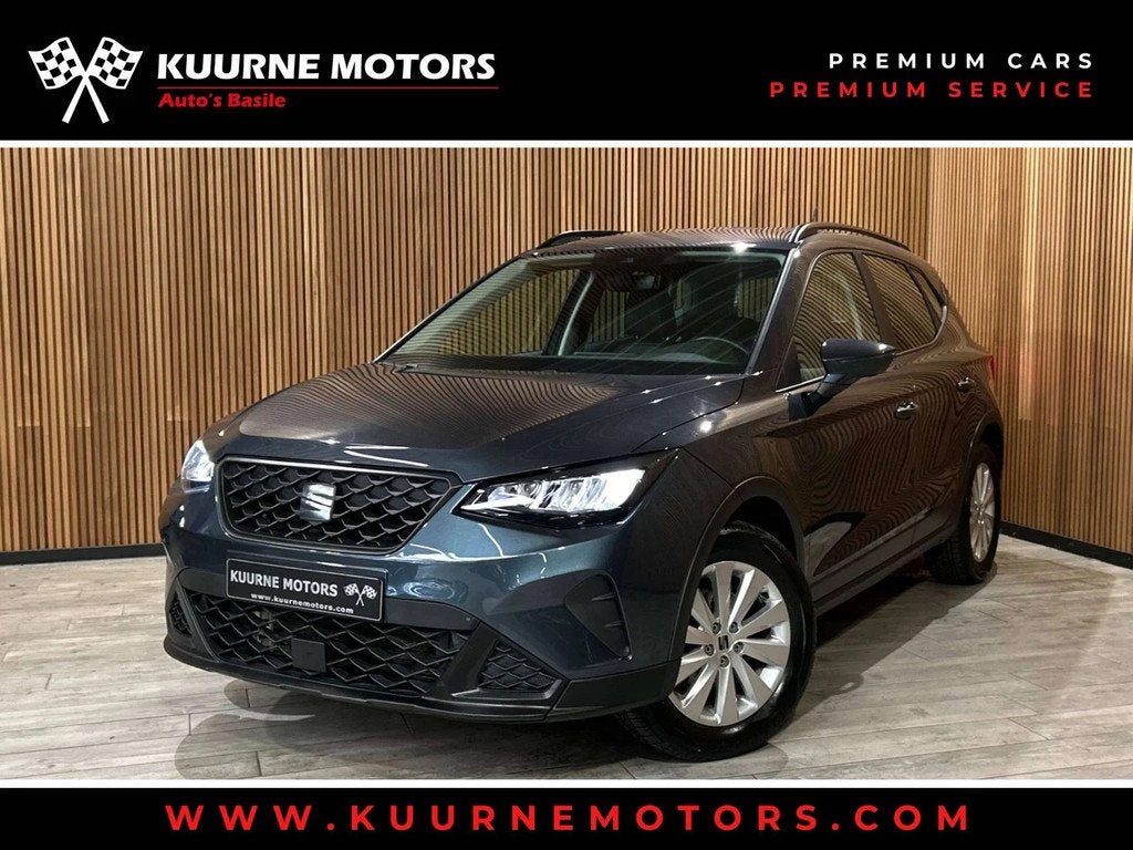 SEAT Arona 1.0 TSI DSG Alu/Leder/Led/Pdc/Cruise *1j garantie, Autos, Seat, Cuir, Argent ou Gris, Achat, 139 g/km