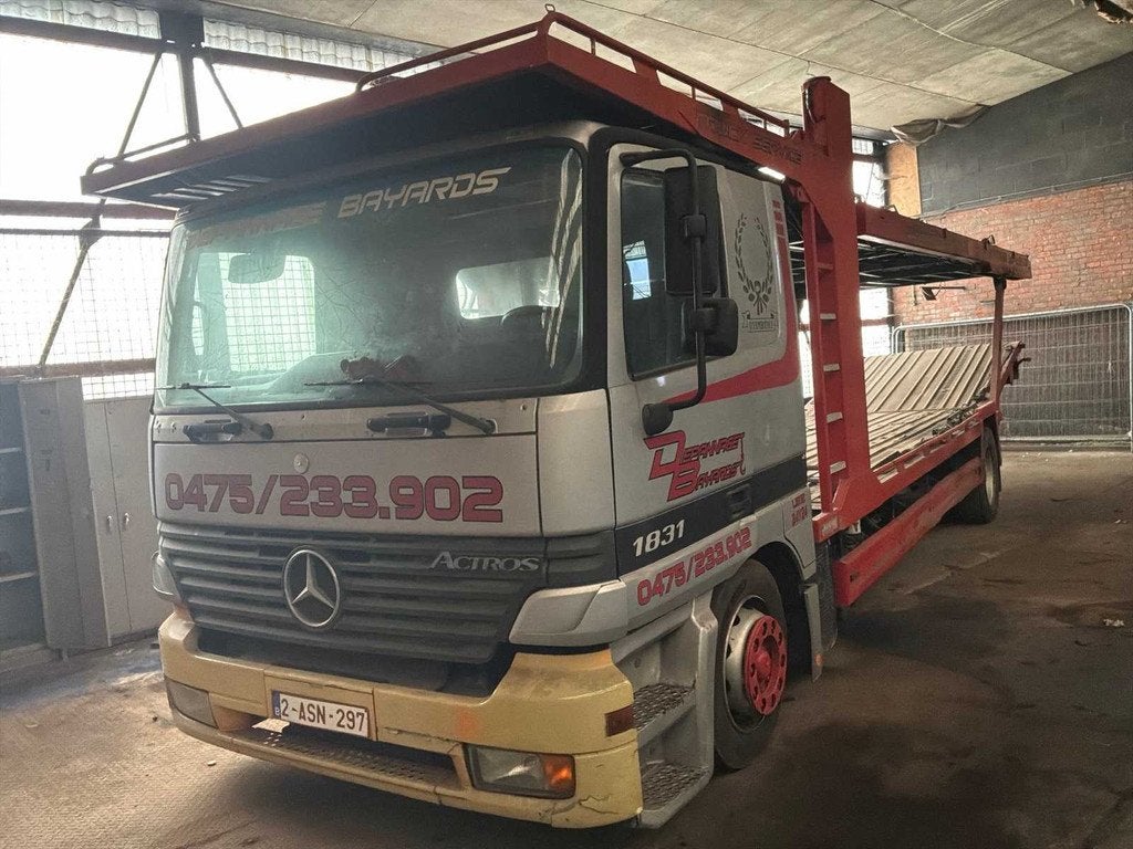 1997 Mercedes-Benz 1831 NRL/7.1 Depanneur, Auto's, Vrachtwagens, Bedrijf, Mercedes-Benz, Overige brandstoffen, Euro 2