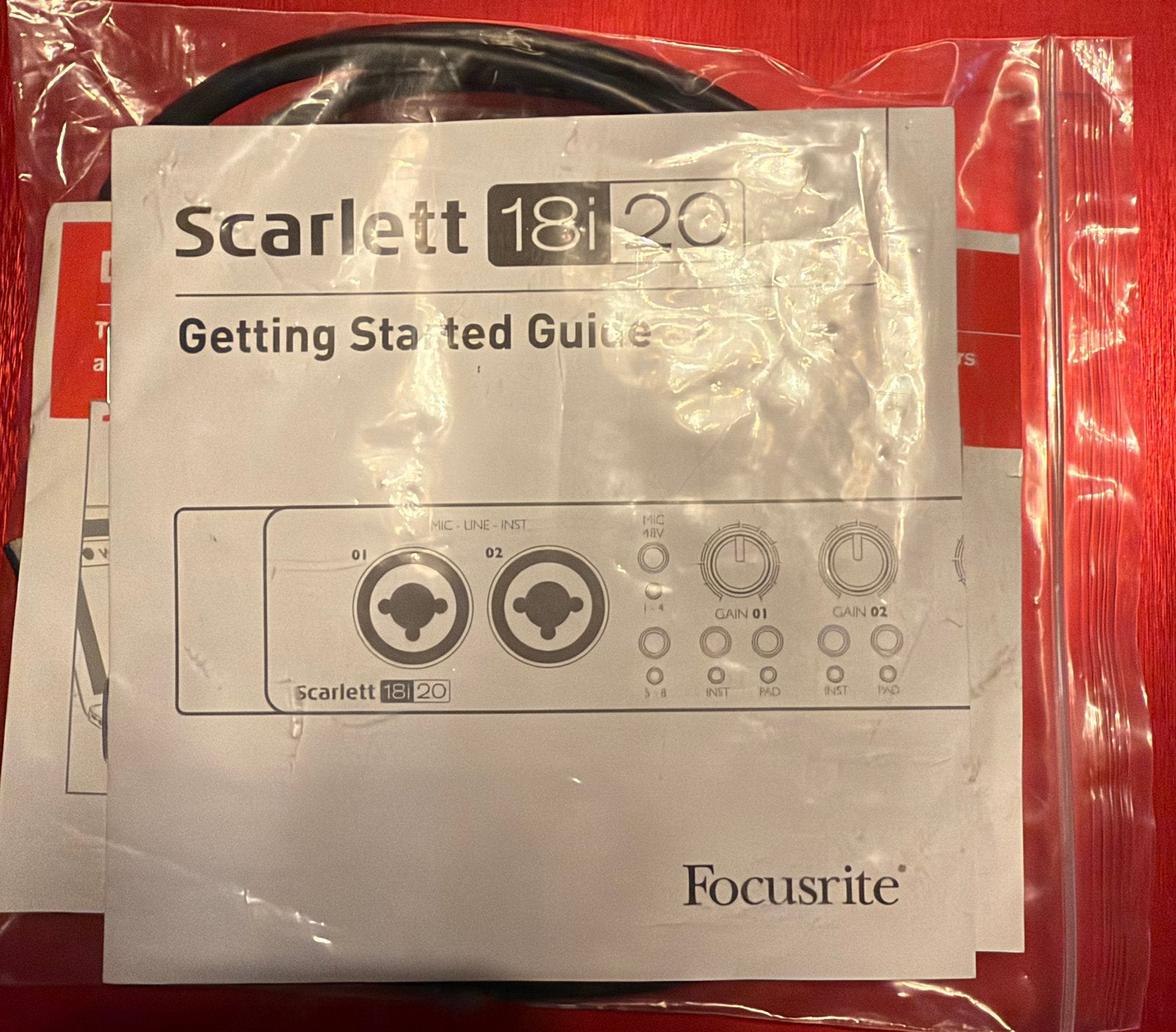 FOCUSRITE SCARLET 18I20, Enlèvement ou Envoi, Comme neuf