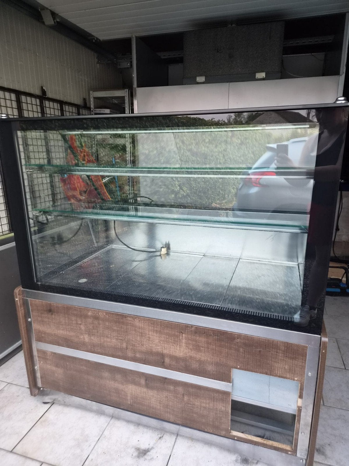 Professionele gekoelde toonbank/vitrine.