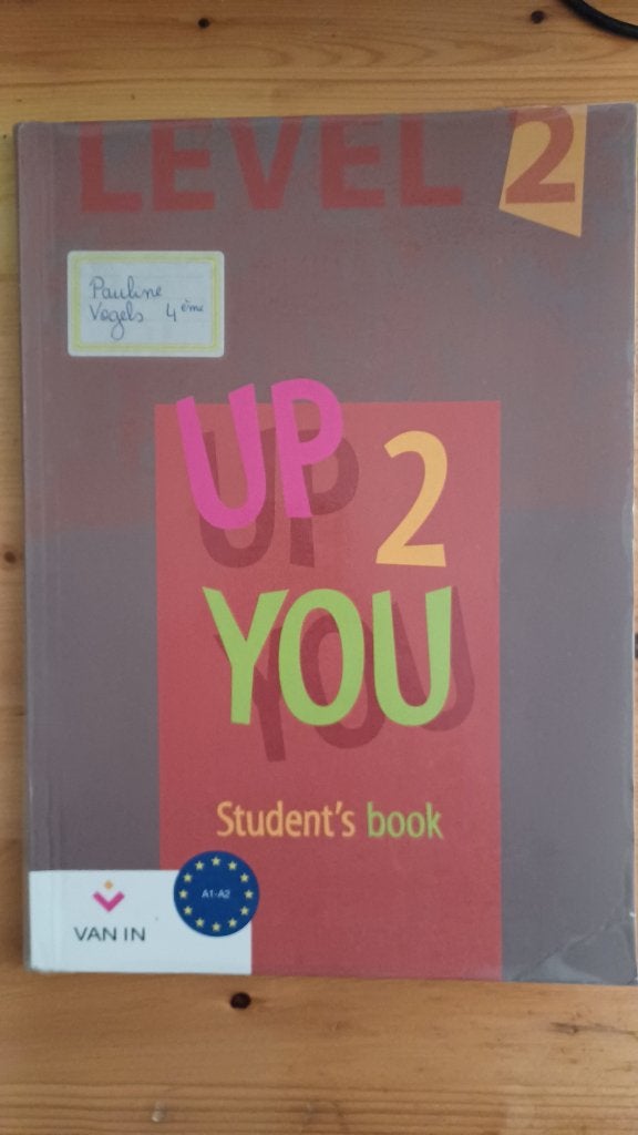 Up 2 you level 2 Student's book, Livres, Livres scolaires, Enlèvement, Comme neuf, Secondaire, Anglais