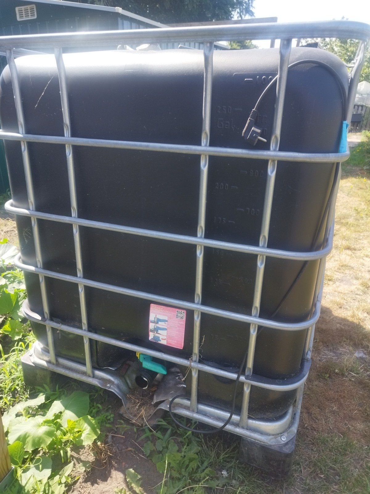 Citerne 1000litre alimentaire chauffant, Jardin & Terrasse