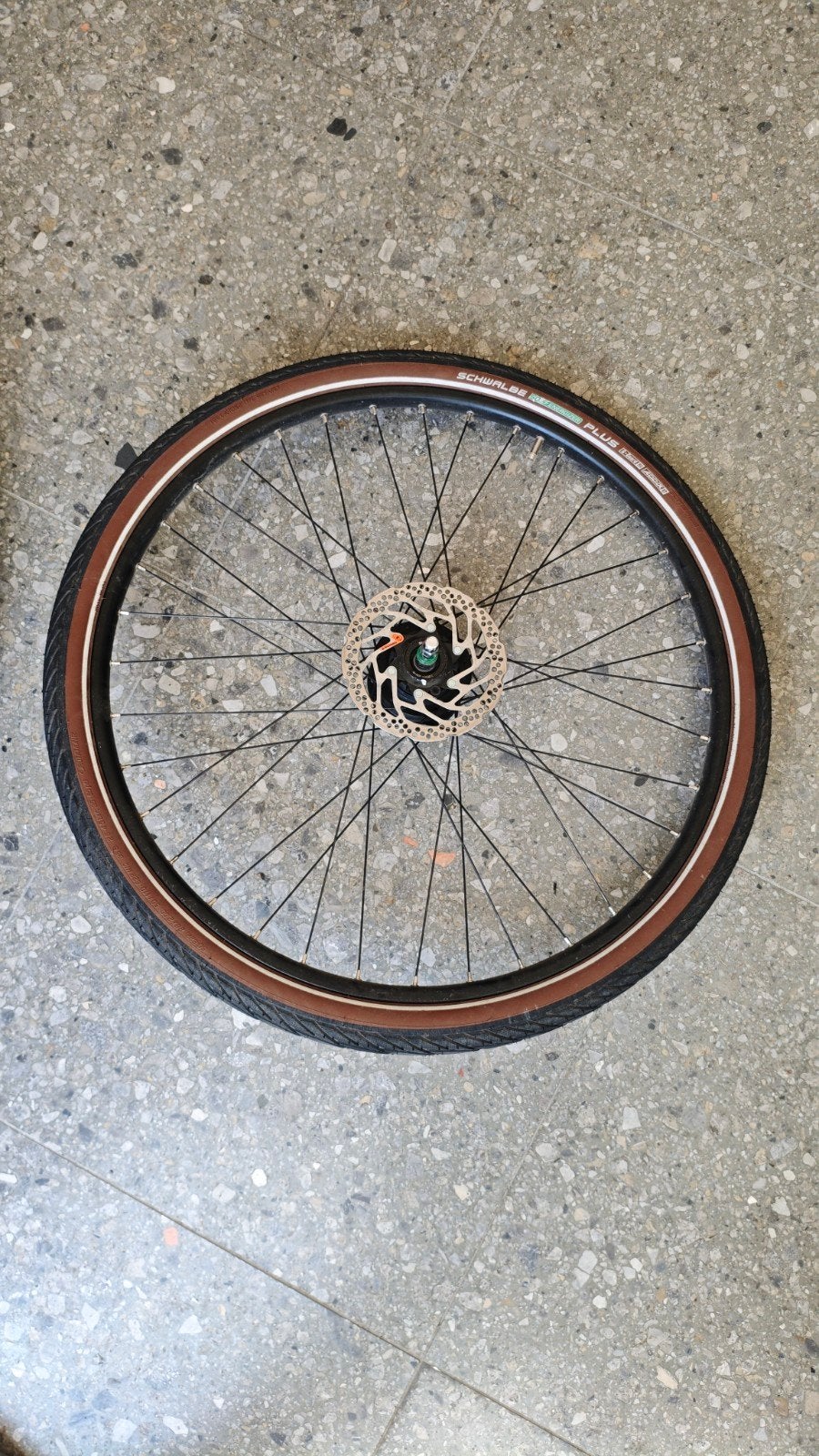 Set Shimano wielen, Ophalen, Elektrische fiets