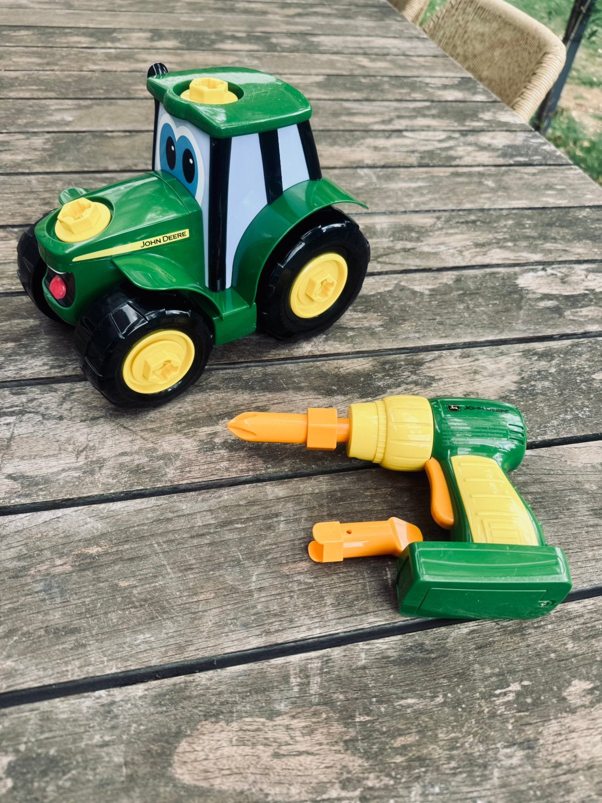 John Deere - Bouw een Johnny Tractor, Kinderen en Baby's, Speelgoed |Speelgoedvoertuigen, Ophalen, Zo goed als nieuw