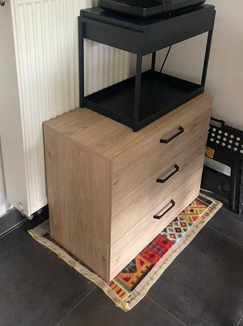 Ladekast 3 lades, Huis en Inrichting, Kasten | Ladekasten, Ophalen, Zo goed als nieuw