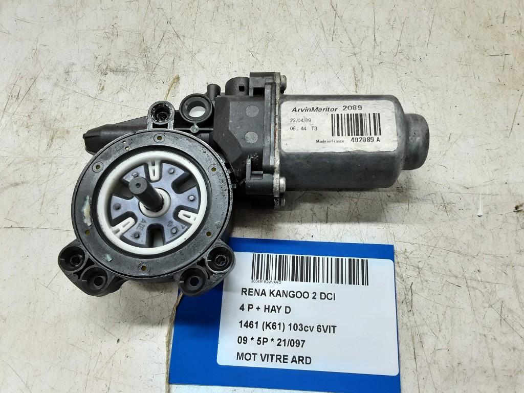 MOTEUR LEVE VITRE ELECTRIQUE ARRIÈRE DROIT (402089A), Utilisé, Arrière, Renault