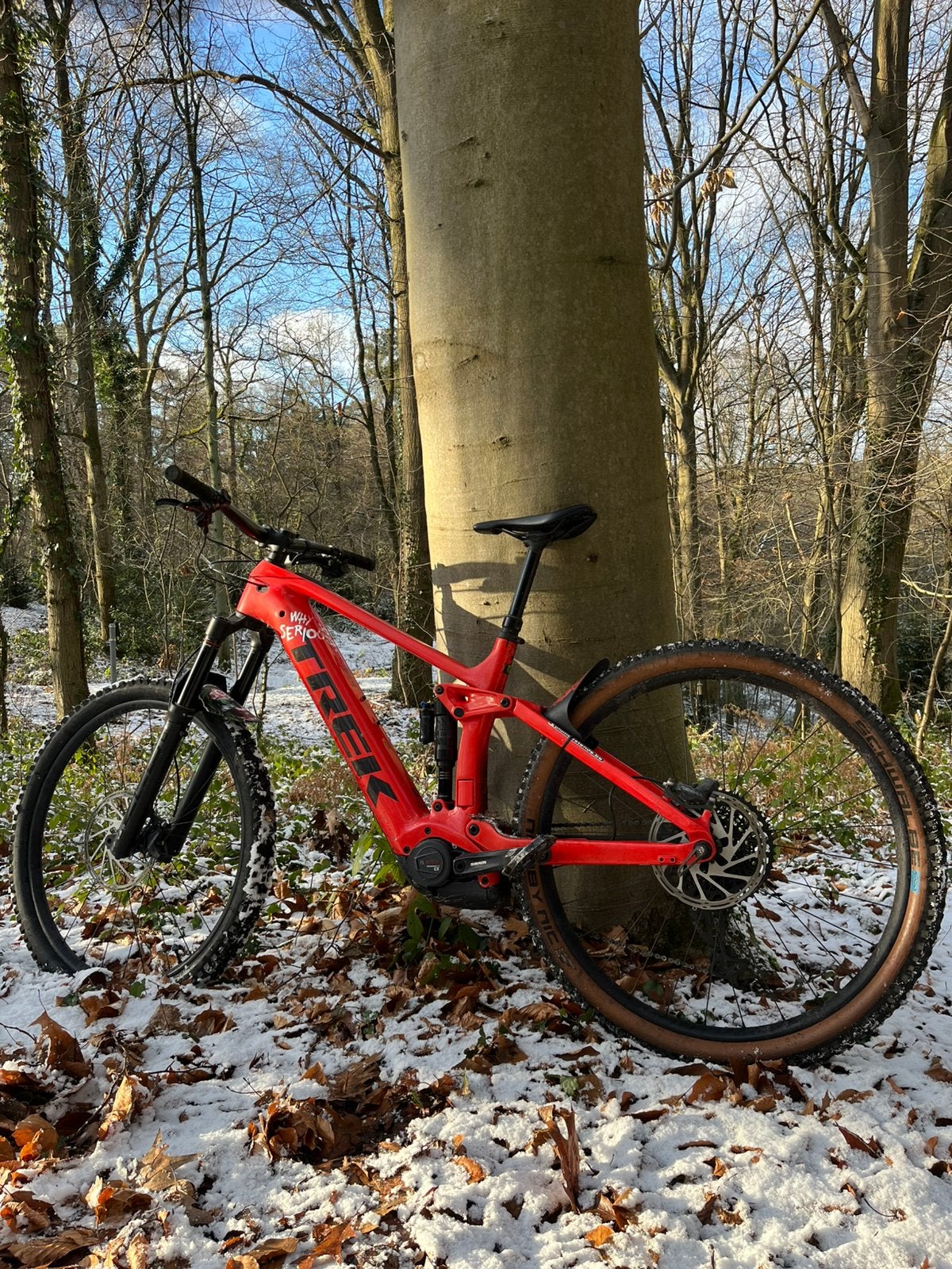 E mtb trek rail 9.8 axs Large /carbon 750w bosch, Ophalen, Zo goed als nieuw, Trek
