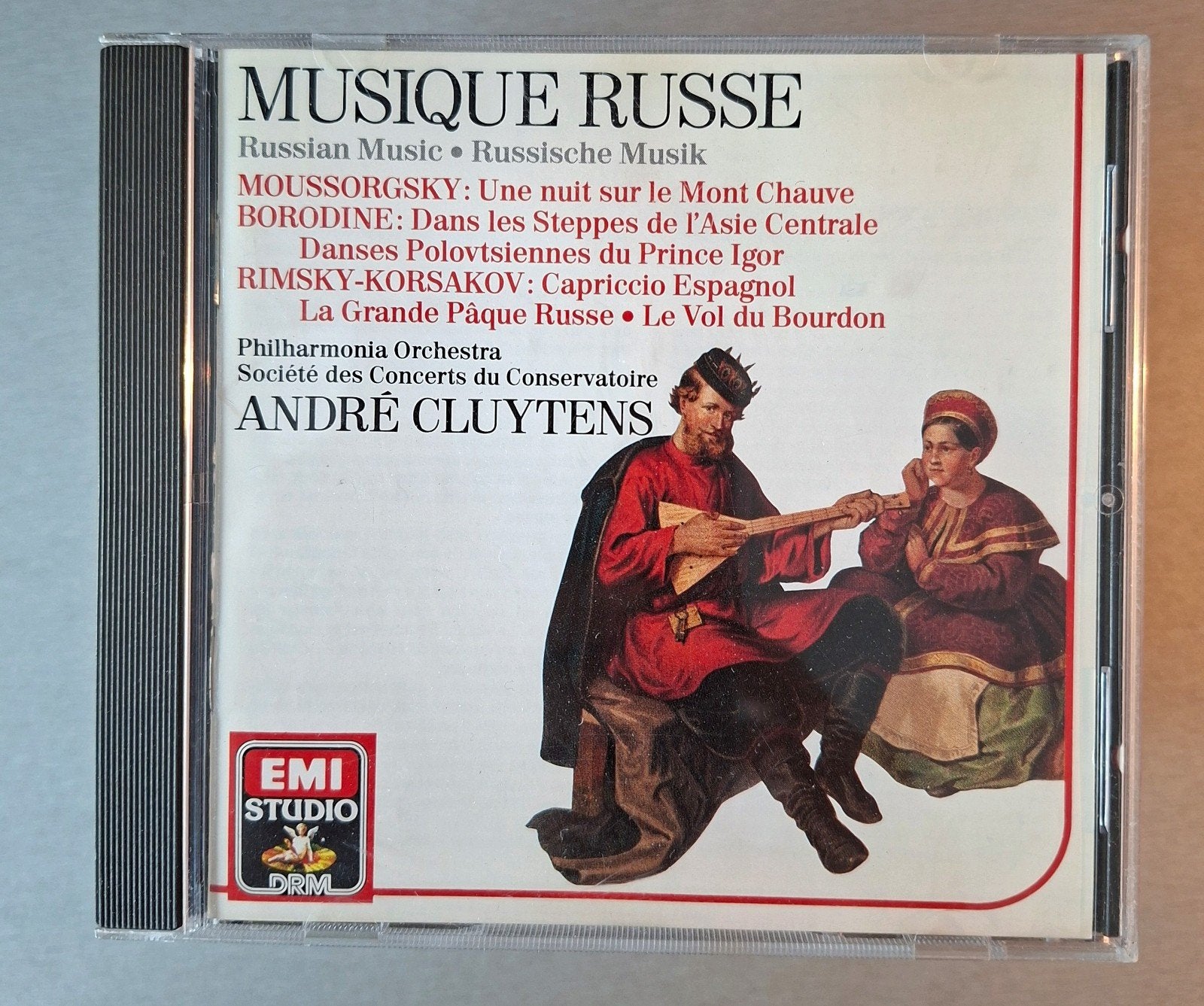 CD. Russian Music (EMI)., Enlèvement ou Envoi