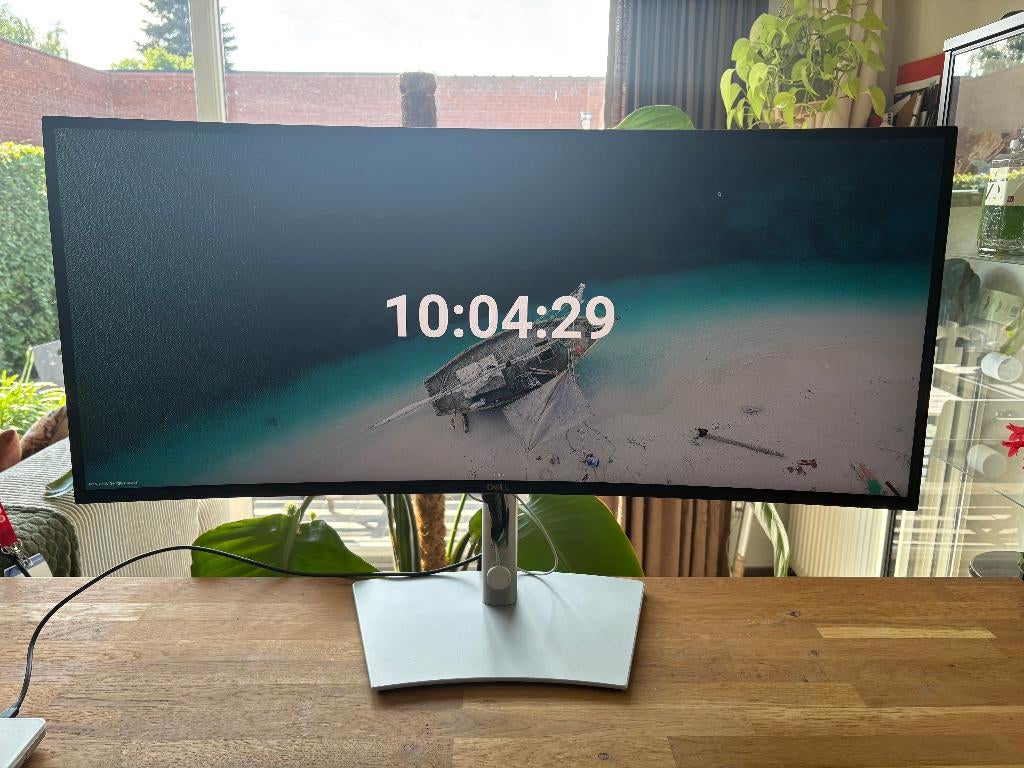 Dell UltraSharp 34” Ultrawide monitor (U3425WE), Computers en Software, 101 t/m 150 Hz, Zo goed als nieuw, Quad HD (2K), HDMI