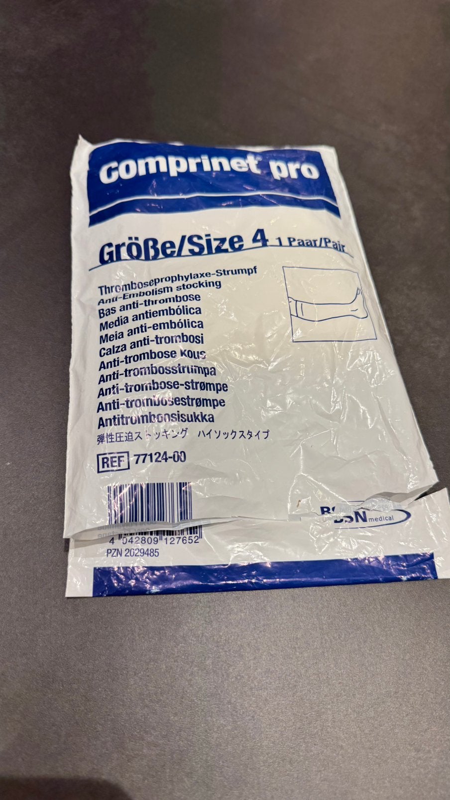 Bas genou anti-thrombose Comprinet Pro – Taille 4 – Neufs, Divers, Enlèvement, Neuf