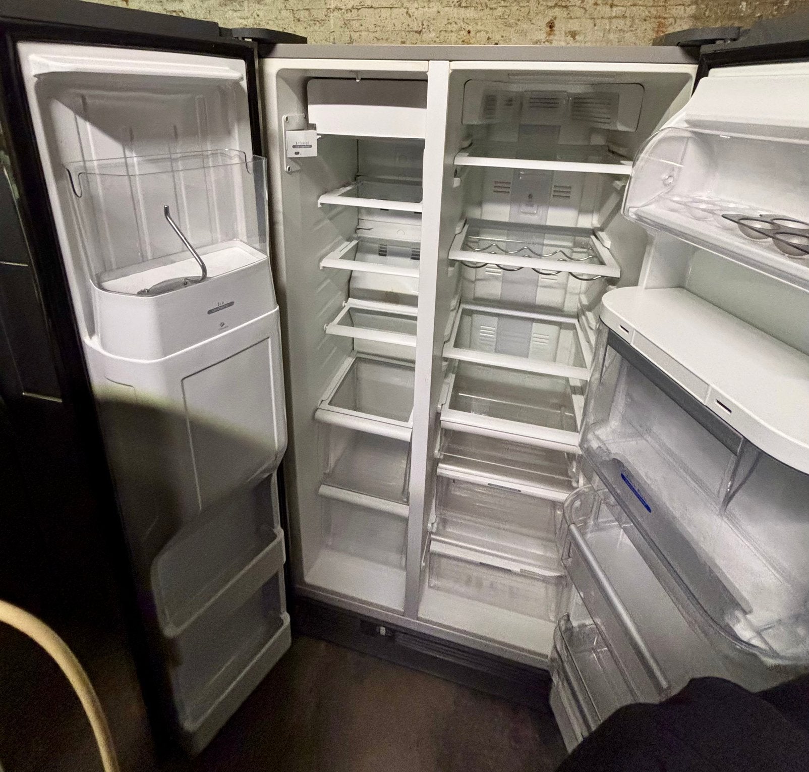 Whirlpool Side-by-Side Amerikaanse Koelkast, Ophalen, Zo goed als nieuw