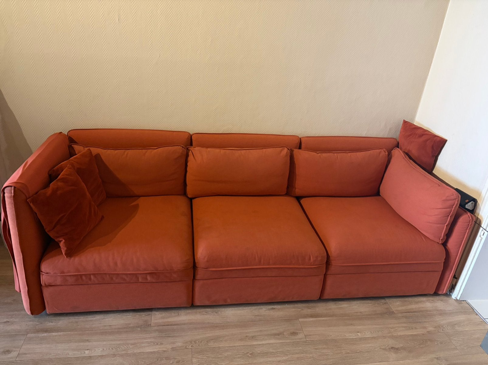 IKEA opbergbank fauteuil VALLENTUNA serie, Ophalen, Gebruikt, Overige maten, Rechte bank