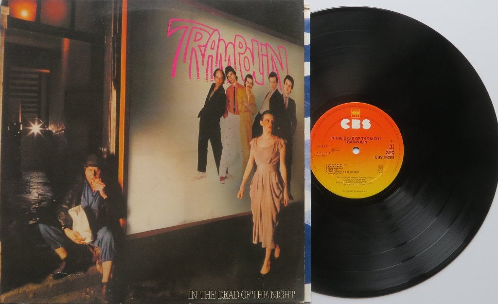 Trampolin - En pleine nuit. Lp, CD & DVD, Vinyles | Rock, Rock alternatif, Enlèvement ou Envoi, Utilisé, Housse de protection extérieure
