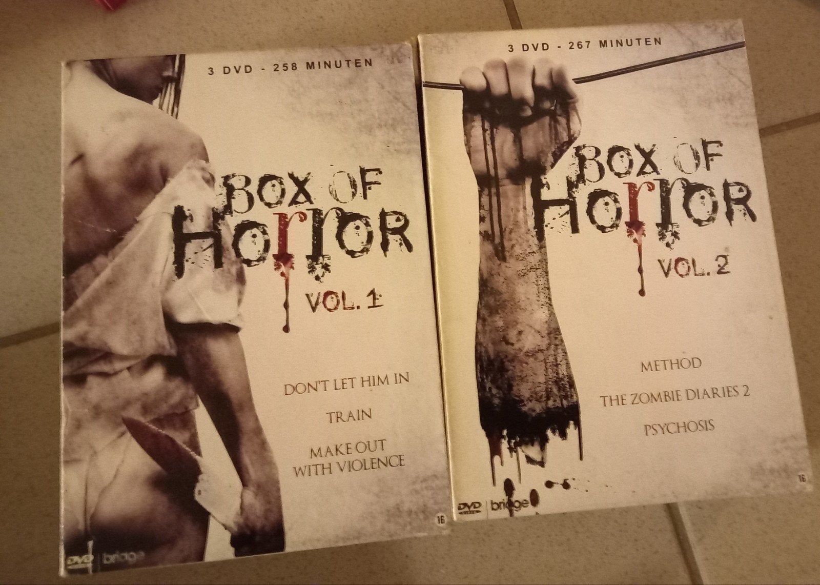 box of horror volume 1 & 2, Ophalen of Verzenden, Horror