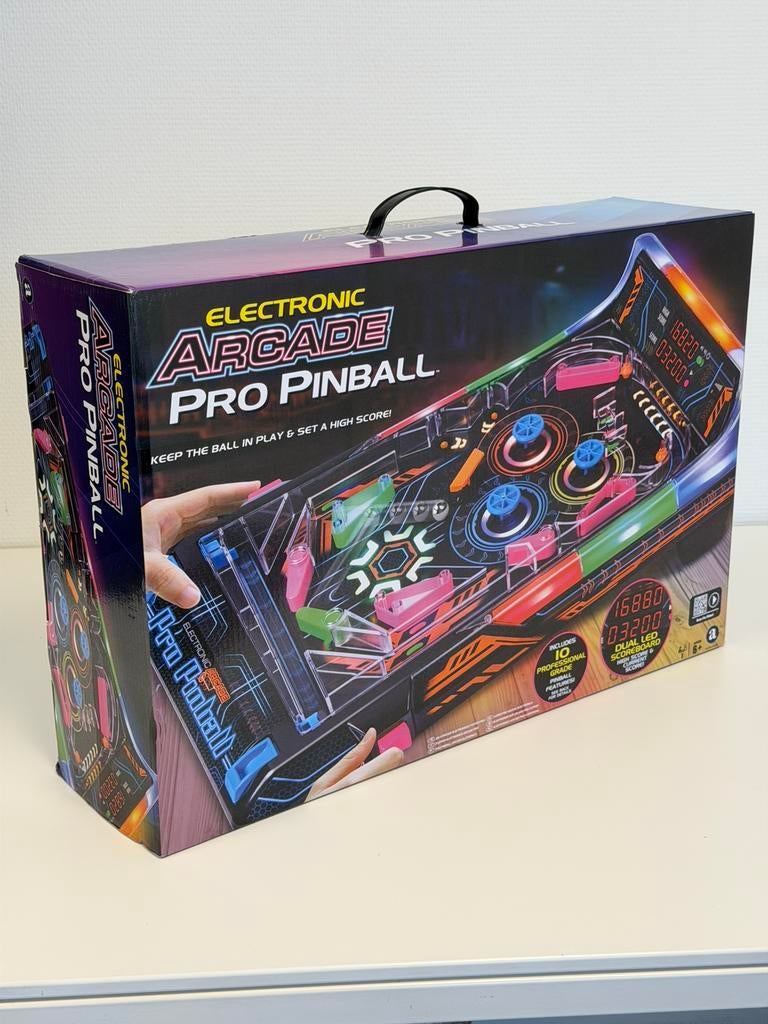 Flipper Electronic Arcade Pro 56 cm XL - NOUVEAU, Collections, Machines | Flipper (jeu), Neuf, Électronique, Enlèvement ou Envoi