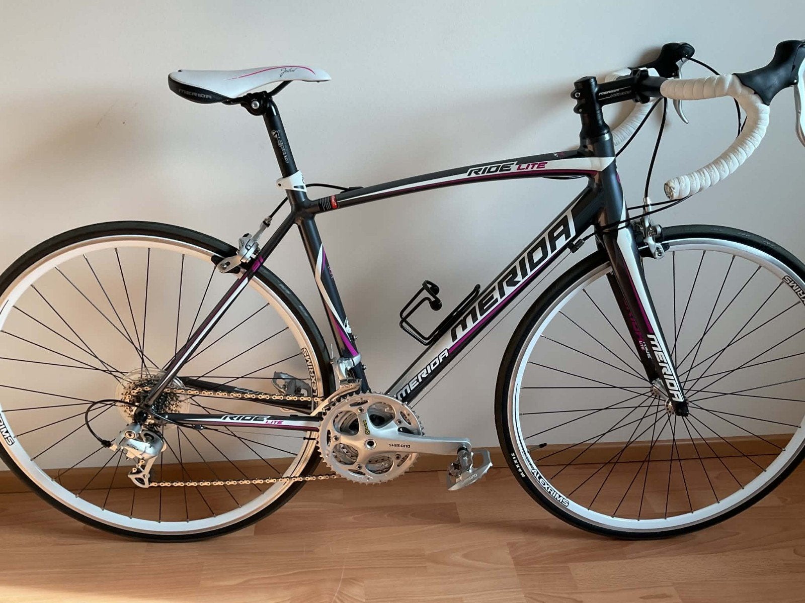 Dames racefiets koersfiets Nieuwstaat Merida 50- 51 Small, Fietsen en Brommers, Ophalen, 28 inch, Velgrem, Aluminium