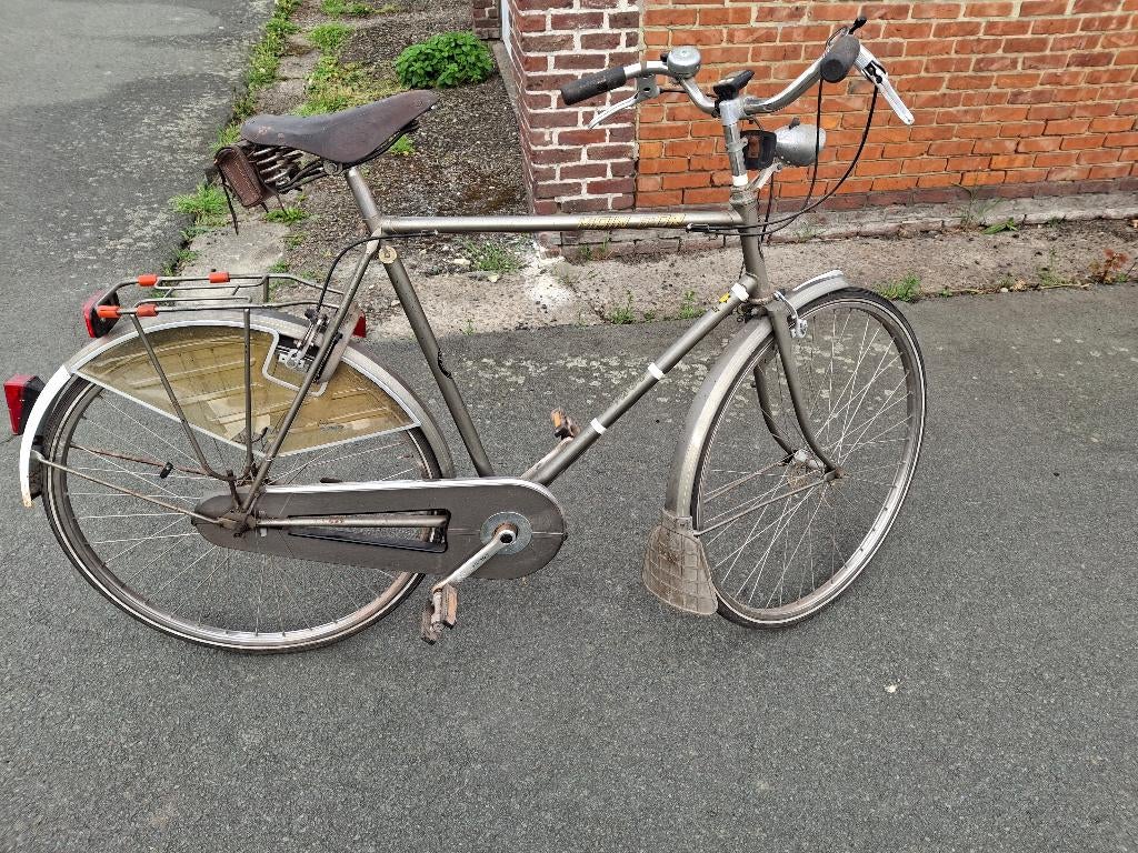 Heren fiets te koop zeer goede, Ophalen, Gebruikt, Velgrem, Overige merken