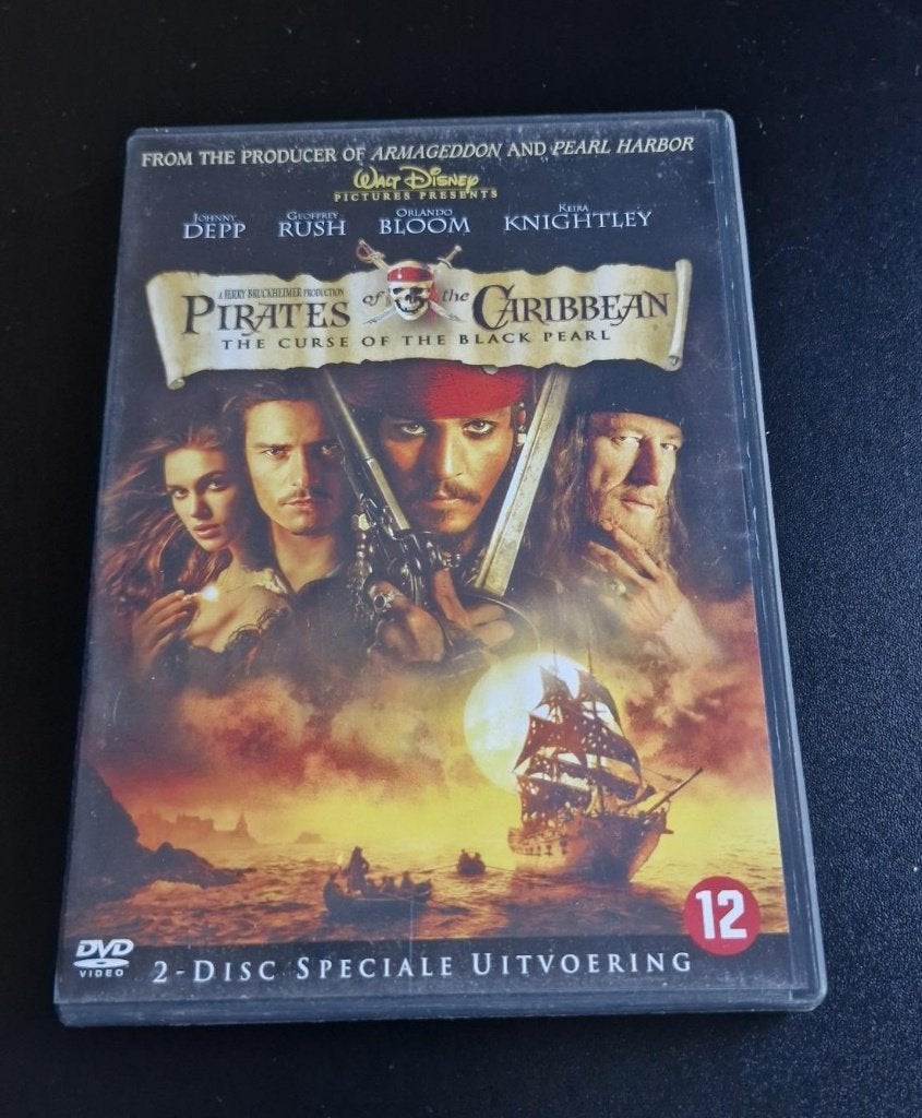 DVD-Pirates of the Caribbean-2disc speciale uitvoering, CD & DVD, DVD | Aventure, À partir de 12 ans, Envoi, Comme neuf, Matériel bonus