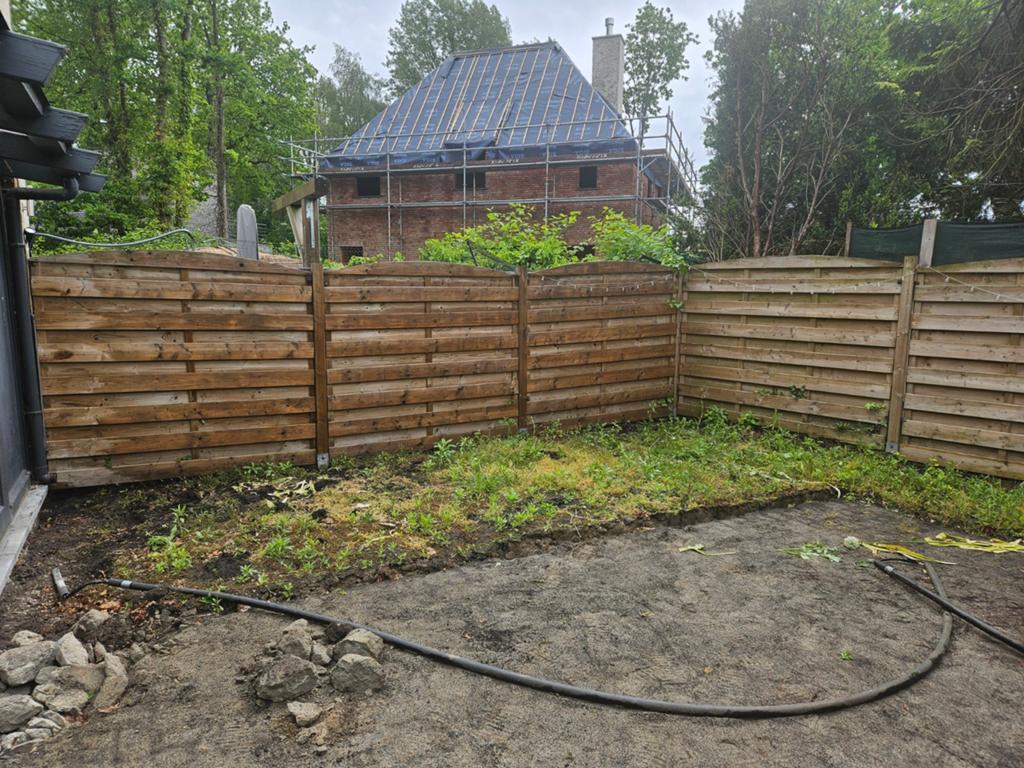 Houtschutting, Tuin en Terras, Schuttingen, Ophalen, Gebruikt